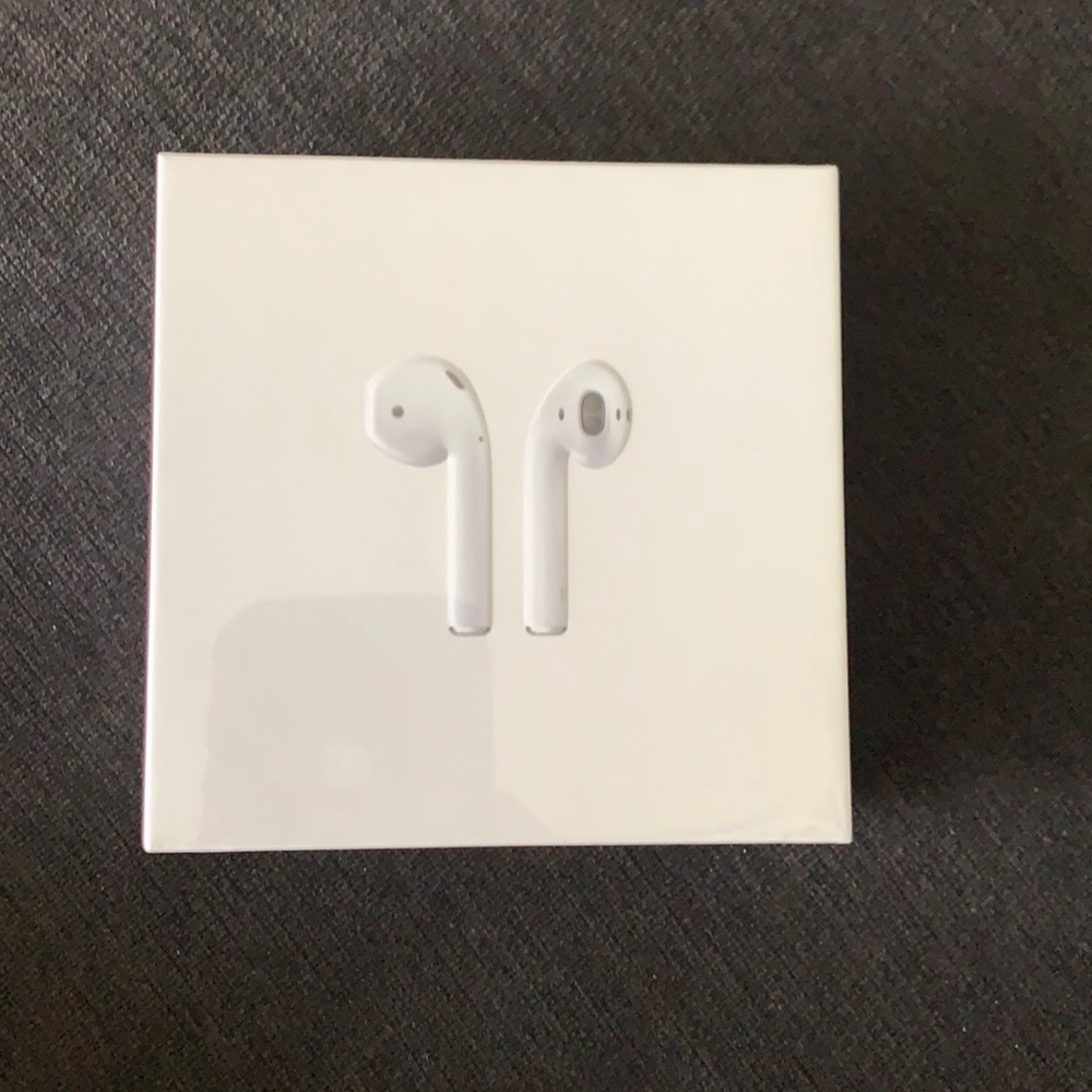 AirPods, Brand new in original box, never opened